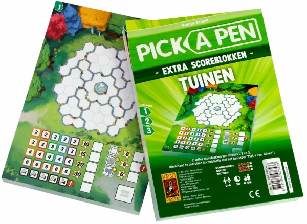 999 Games Pick A Pen - Tuinen (Scoreblokken) Outlet