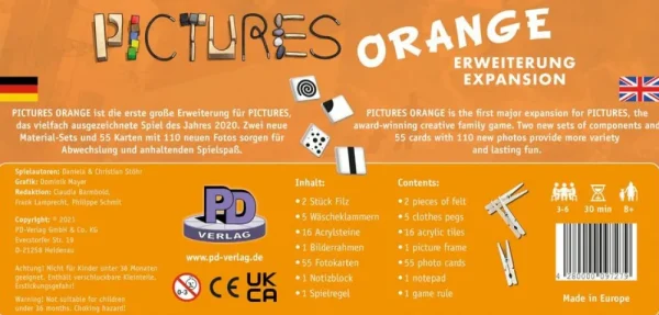 Matagot Pictures Orange Expansion - Nl/Fr Sale