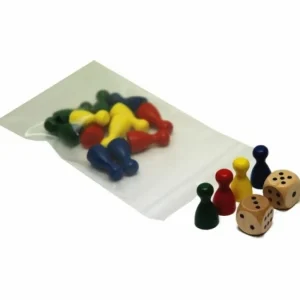 Hot Games Pionnen Ludo 4X4 St.24Mm+2 Dobbelst.In Zak Cheap
