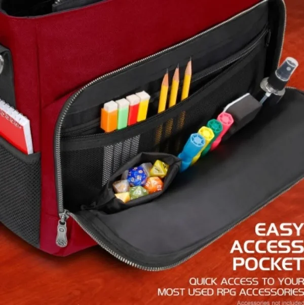Enhance Gaming Player'S Essentials Bag Collector Edition (Red) New