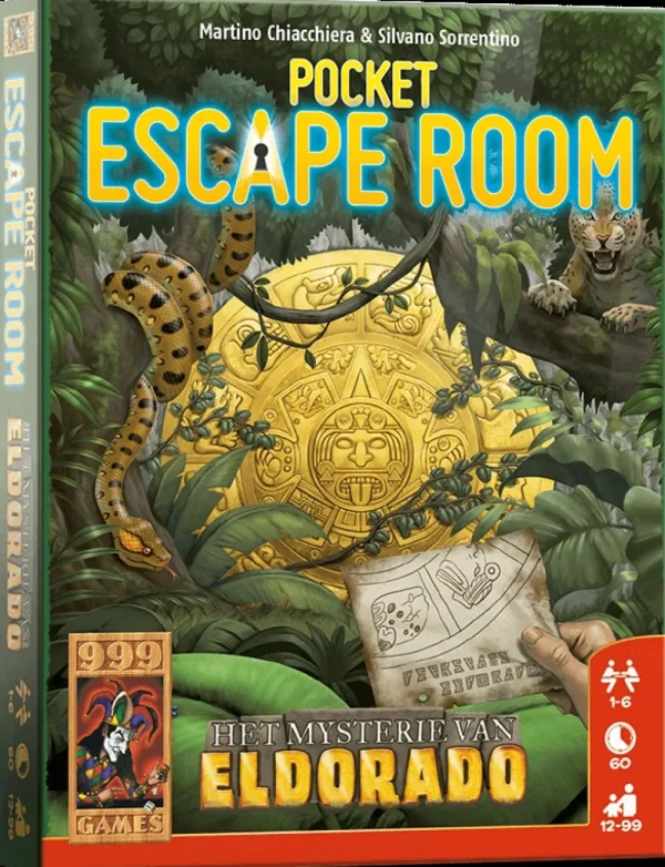 999 Games Pocket Escape Room: Het Mysterie Van Eldorado - Breinbreker Discount