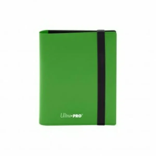 Ultra Pro 2-Pocket Pro-Binder - Eclipse Lime Green Shop