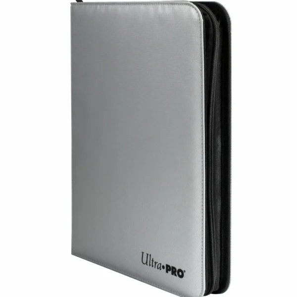 Ultra Pro 9 Pocket Zippered Pro Binder - Silver Best