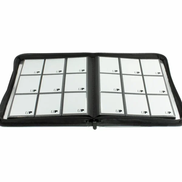 Ultra Pro 9 Pocket Zippered Pro Binder - Silver Best