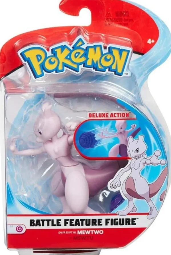 wicked cool toys Pokemon Battle Feature Figure - Mewtwo Shop