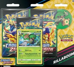Pokemon USA Pokemon: Crown Zenith Pin Collection - Rillaboom Cheap