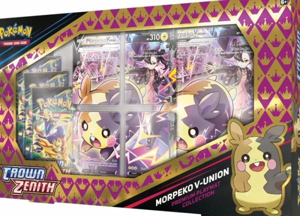 Pokemon USA Pokemon: Crown Zenith V-Union Premium Playmat Collection - Morpeko Sale