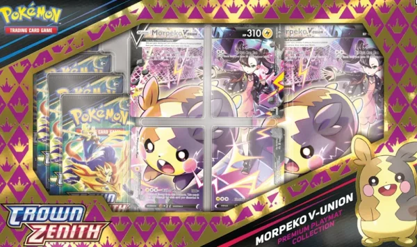 Pokemon USA Pokemon: Crown Zenith V-Union Premium Playmat Collection - Morpeko Sale