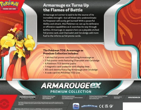 Pokemon USA Pokemon Ex Premium Collection - Armarouge Ex Cheap