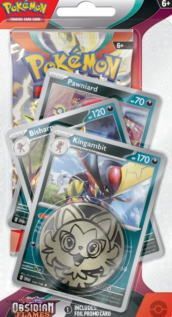 Pokemon USA Pokemon: Obsidian Flames - Premium Checklane: Kingambit Discount