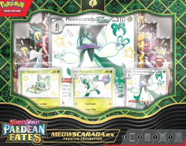 Pokemon USA Pokemon Paldean Fates - Premium Collection Meowscarada Hot