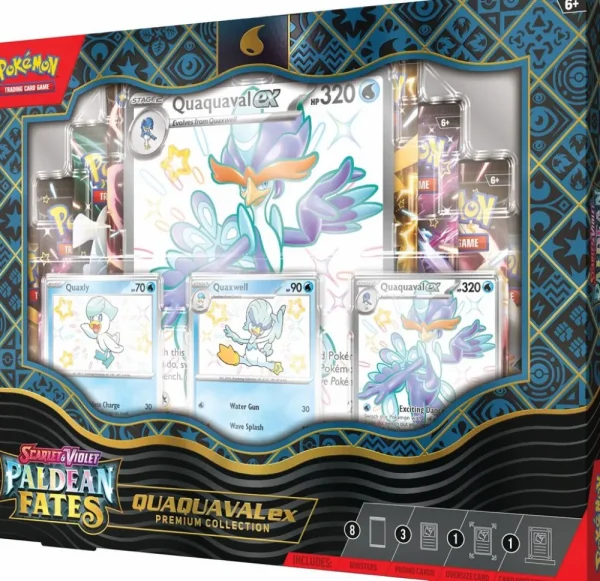 Pokemon USA Pokemon Paldean Fates - Premium Collection Quaquaval Online