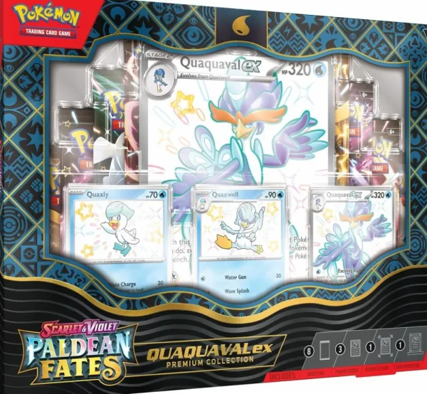 Pokemon USA Pokemon Paldean Fates - Premium Collection Quaquaval Online