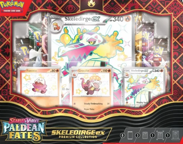Pokemon USA Pokemon Paldean Fates - Premium Collection Skeledirge New