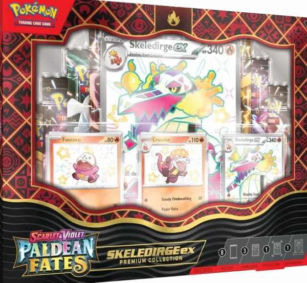 Pokemon USA Pokemon Paldean Fates - Premium Collection Skeledirge New