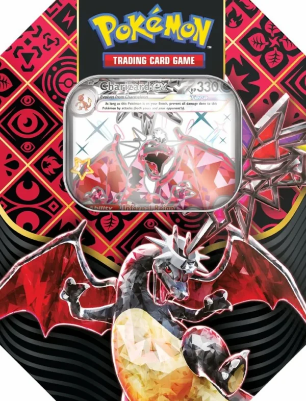 Pokemon USA Pokemon Paldean Fates Ex Tin - Charizard Discount