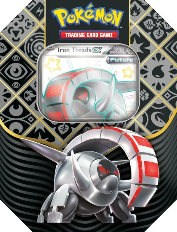 Pokemon USA Pokemon Paldean Fates Ex Tin - Iron Treads Discount