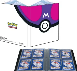 Ultra Pro Pokemon: 4-Pocket Portfolio -Master Ball Hot