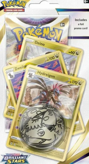 Pokemon Company Pokemon: Sword & Shield Brilliant Stars - Premium Checklane: Hydreigon Fashion