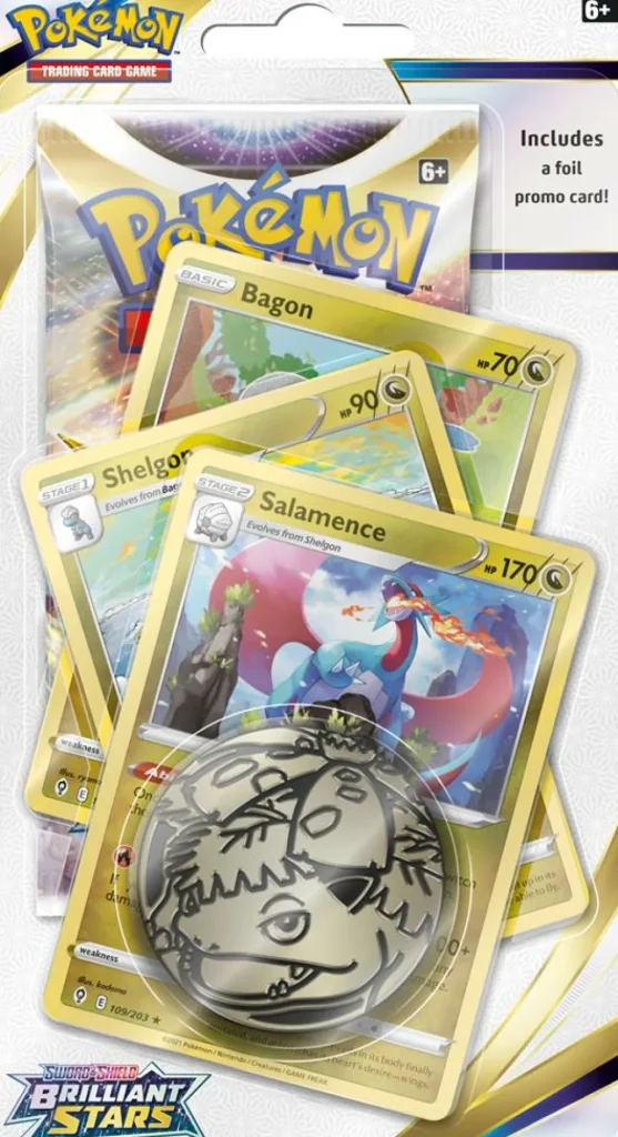 Pokemon Company Pokemon: Sword & Shield Brilliant Stars - Premium Checklane: Salamence Cheap