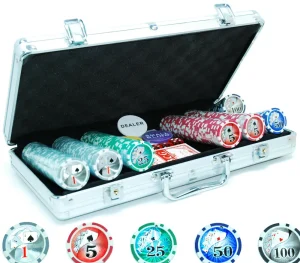 Hot Games Poker Koffer: 300 Laserpokerfiches Sale