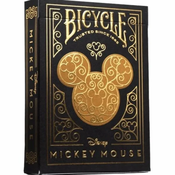 Bicycle Pokerkaarten - Mickey Black/Gold Clearance