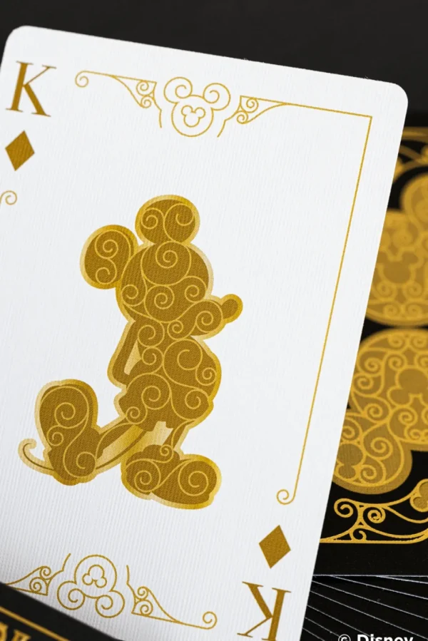 Bicycle Pokerkaarten - Mickey Black/Gold Clearance