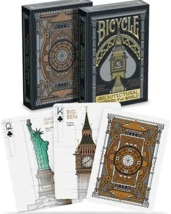 Bicycle Playing Cards Pokerkaarten Bicycle Architectural Premium Best Sale