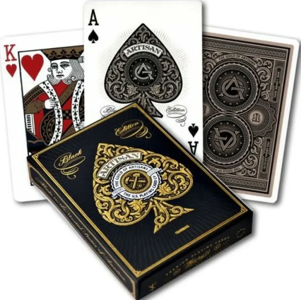 Bicycle Playing Cards Pokerkaarten Bicycle Artisan Black Premium New