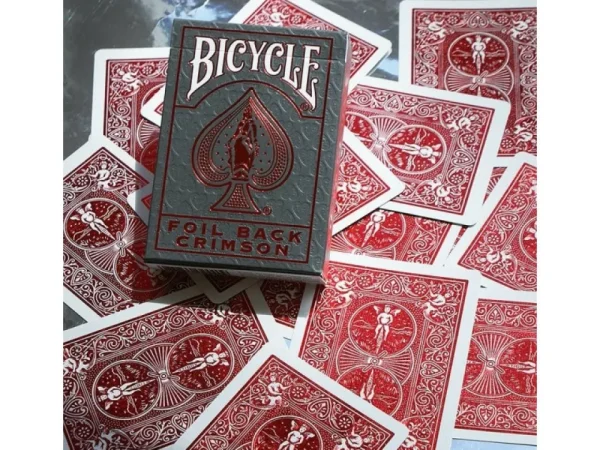 Bicycle Playing Cards Pokerkaarten Metallux Red Bicycle Shop