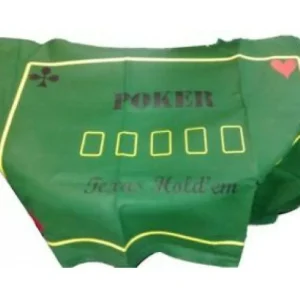 Hot Games Pokerkleed Texas Hold'Em Gr.Vilt 180X90Cm Sale