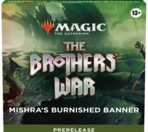 Wizards of the Coast Prerelease Pack The Brothers' War Mishra'S Burnished Banner Outlet