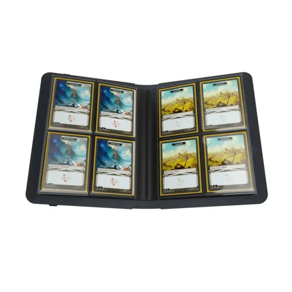 Gamegenic Prime Album 8-Pocket Black Flash Sale