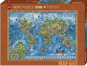 Heye Puzzle Puzzel Amazing World - 2000 Stukjes Cheap