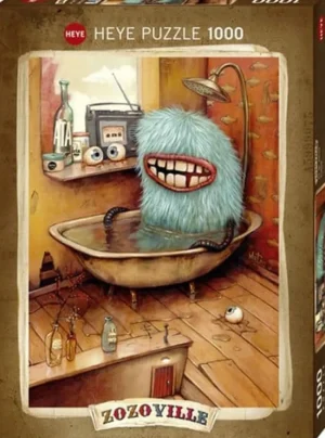 Heye Puzzle Puzzel Bathtub, Zozoville - 1000 Stukjes Store