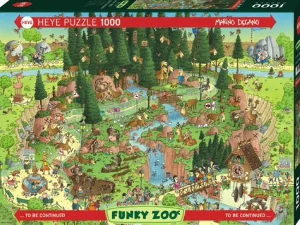 Heye Puzzle Puzzel Black Forest Habitat - 1000 Stukjes Cheap