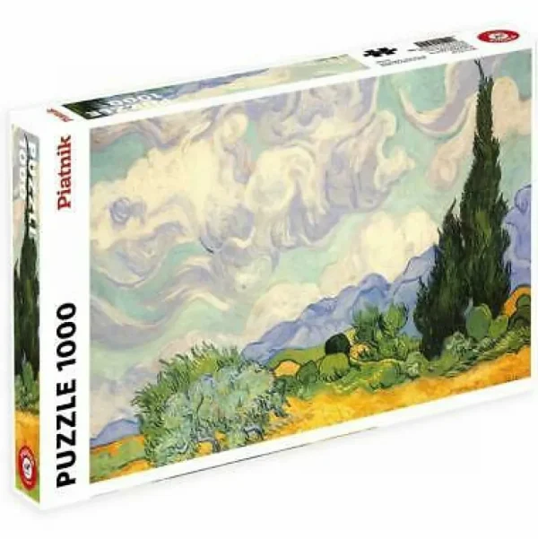 Piatnik Puzzel Cipressen, Vincent V.Gogh - 1000 Stukjes Cheap
