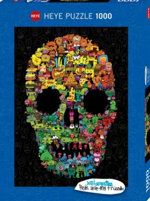 Heye Puzzle Puzzel Doodle Skull - 1000 Stukjes Shop
