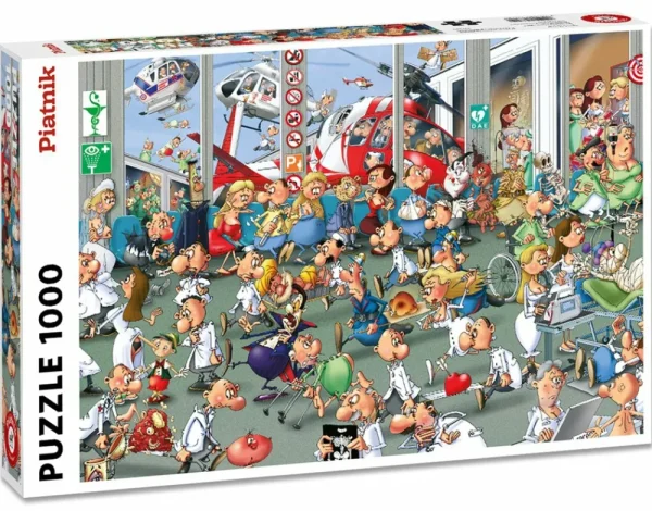 Piatnik Puzzel Eerste Hulp, Comic - 1000 Stukjes Best
