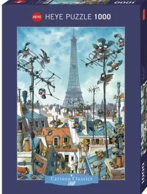 Heye Puzzle Puzzel Eiffel Tower - 1000 Stukjes Hot