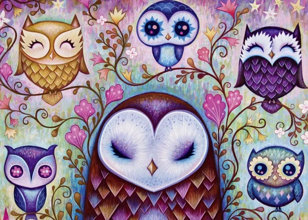 Heye Puzzle Puzzel Great Big Owl - 1000 Stukjes Cheap