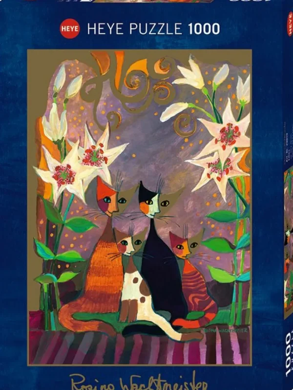 Heye Puzzle Puzzel Lilies, Wachtmeister - 1000 Stukjes Clearance