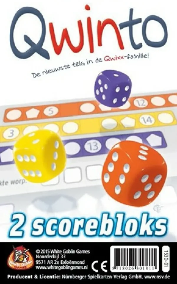 White Goblin Games Qwinto Bloks (Extra Scorebloks) Store