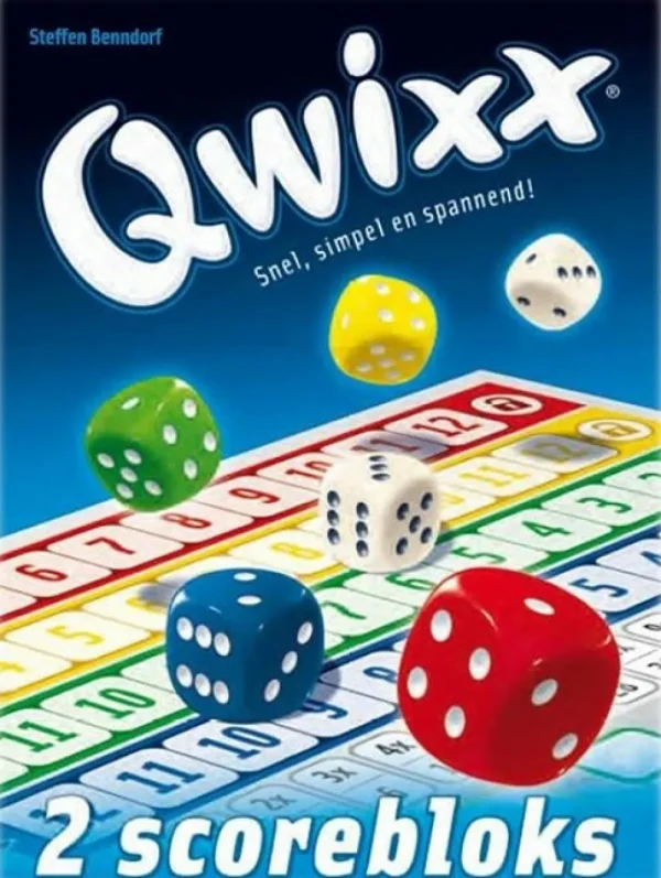 White Goblin Games Qwixx Blocks (Extra Scoreblocks) Cheap