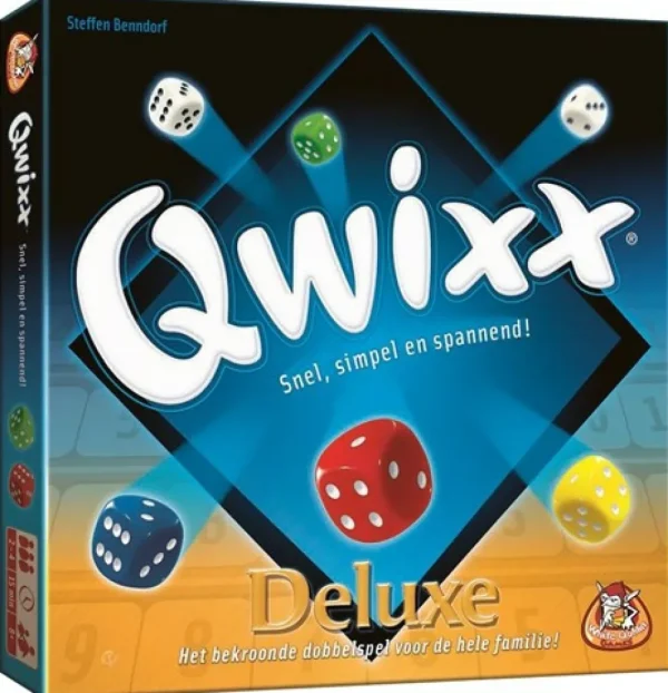 White Goblin Games Qwixx Deluxe - Dobbelspel Store