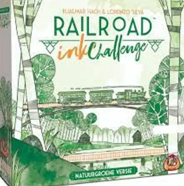 White Goblin Games Railroad Ink (Natuurgroene Versie) - Dobbelspel Flash Sale