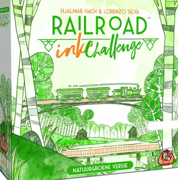 White Goblin Games Railroad Ink (Natuurgroene Versie) - Dobbelspel Flash Sale