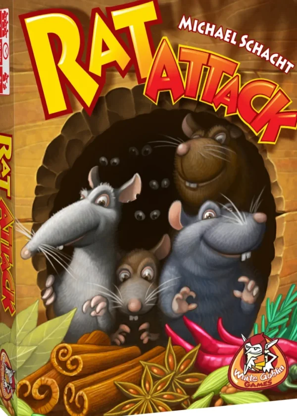 White Goblin Games Rat Attack - Bordspel Flash Sale