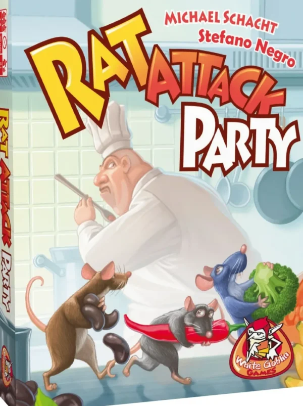 White Goblin Games Rat Attack Party - Kaartspel New