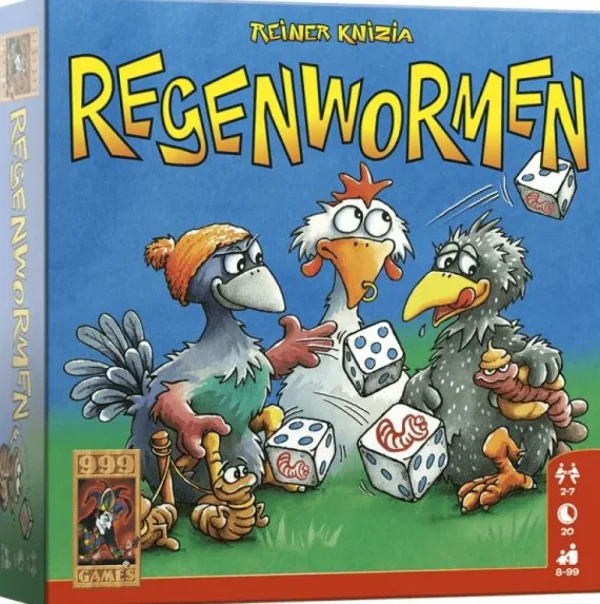 999 Games Regenwormen - Basisspel Cheap